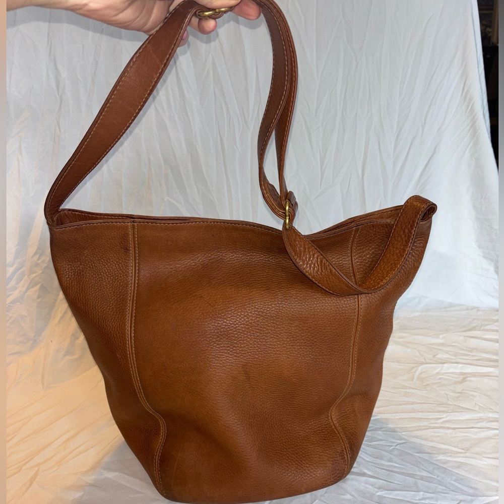 Coach Leather Tote Bag